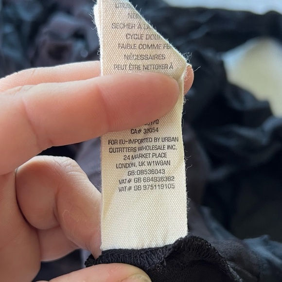 Free People Through and Through Top in Black - Picture 6 of 7